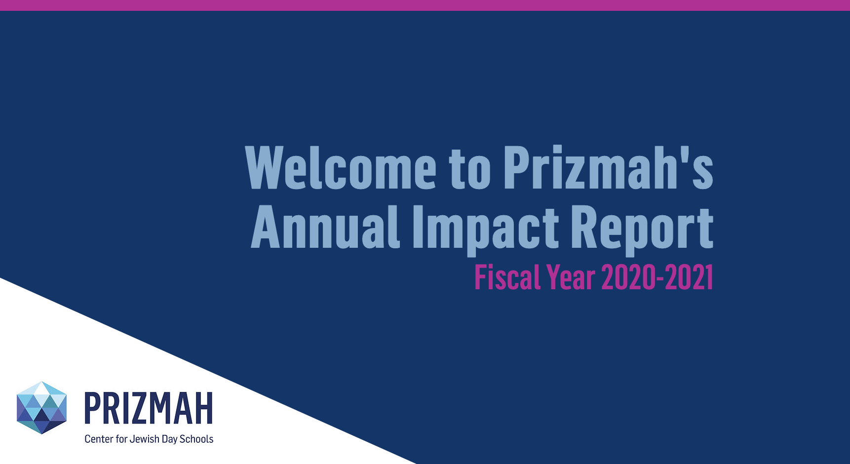 Prizmah's Annual Impact Report