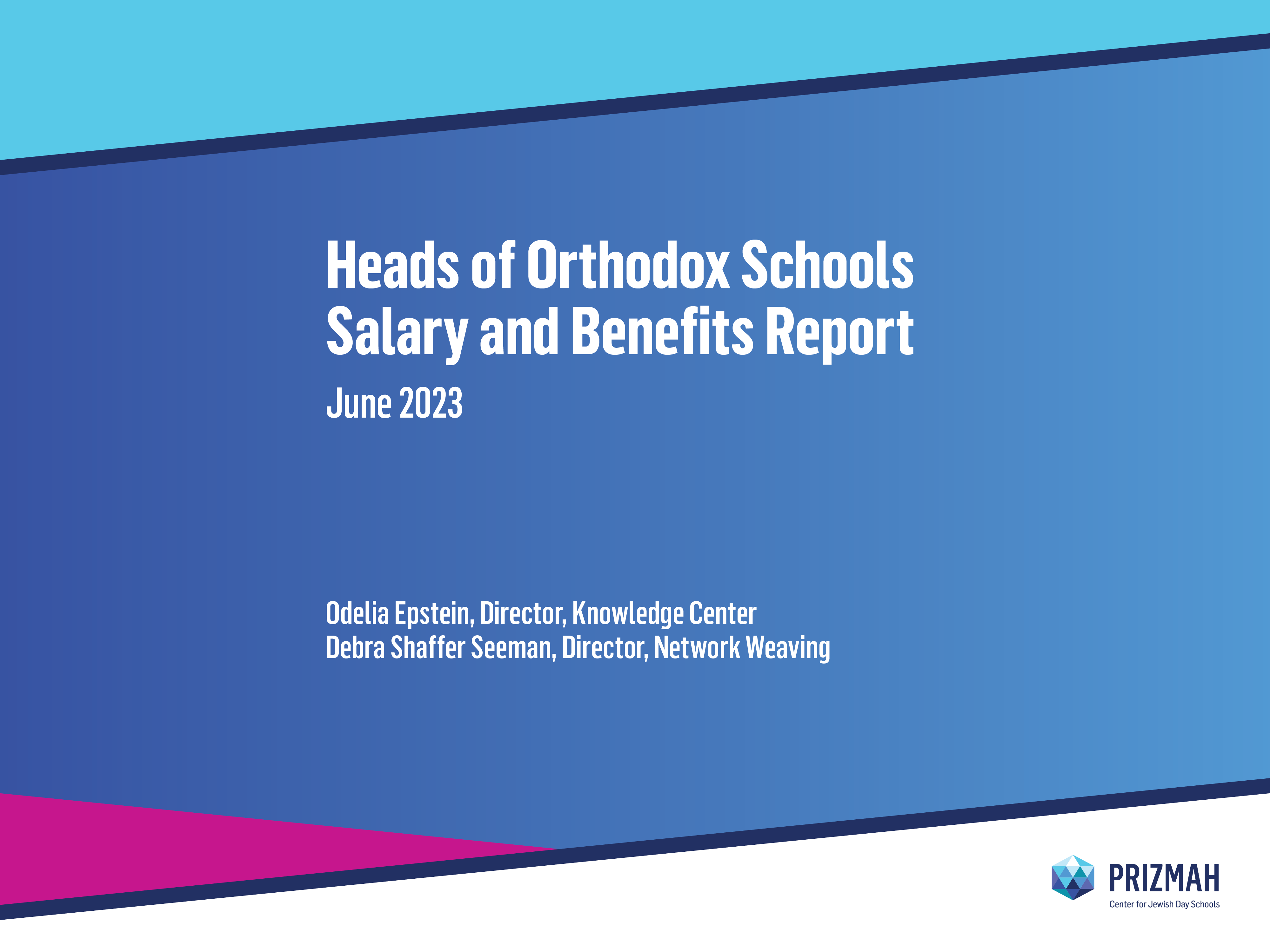 Heads of Orthodox Schools Salary and Benefits Report