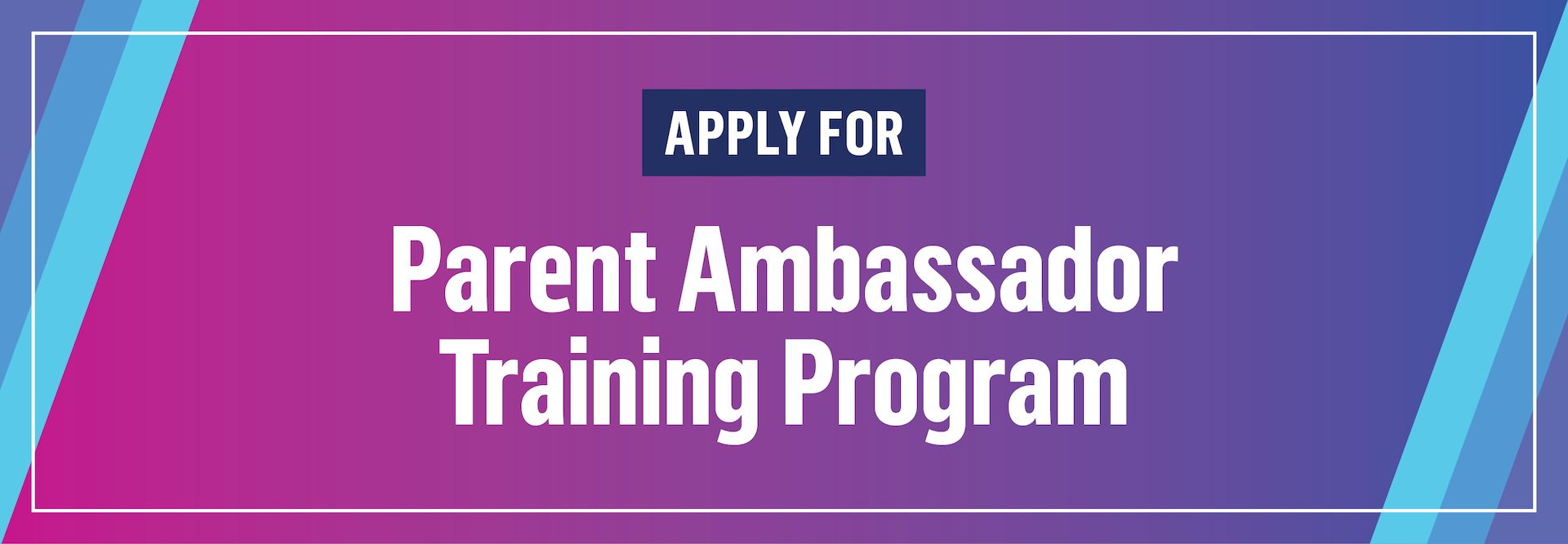  Parent Ambassador Training Program