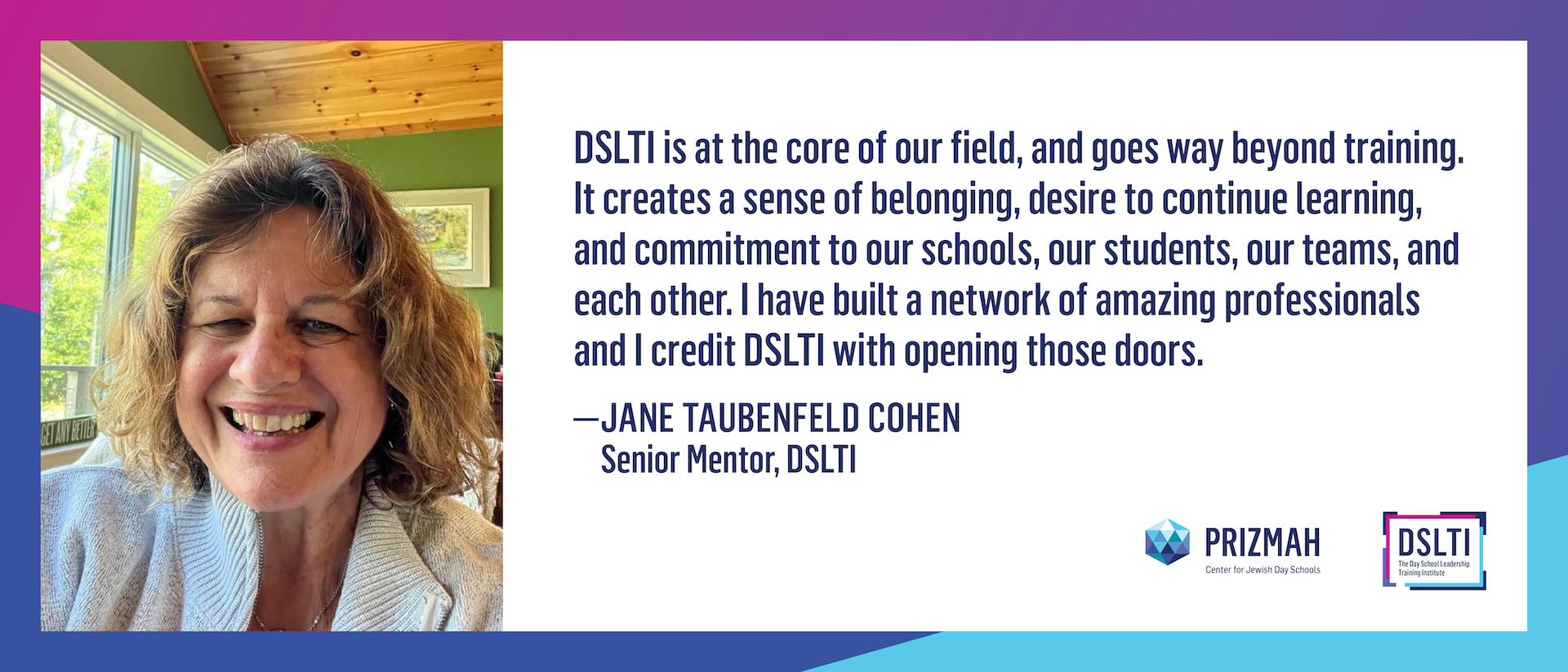 Jane Cohen DSLTI