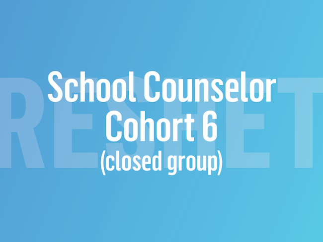 Reshet School Counselor Cohort 6