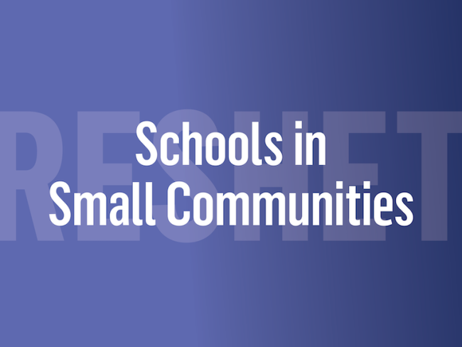 Reshet Schools in Small Communities